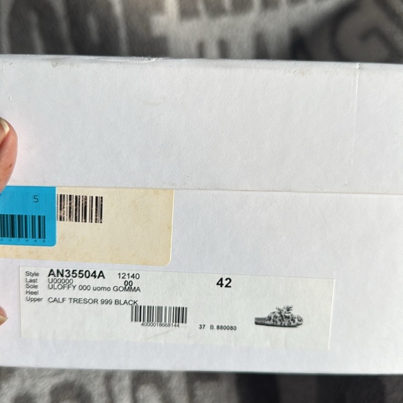 JW Anderson chain loafers mules runway 42/9 men black/gold NWT - Picture 10 of 13